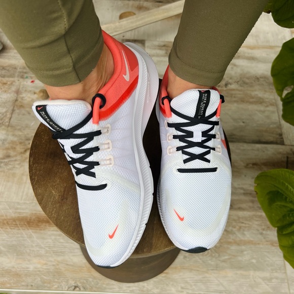 🤍🧡Nike Quest Running 🧡🤍New 💖Size 8.5 - Picture 5 of 9